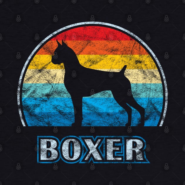 Boxer Vintage Design Dog by millersye